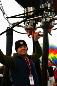Balloon Pilot Nick Donner