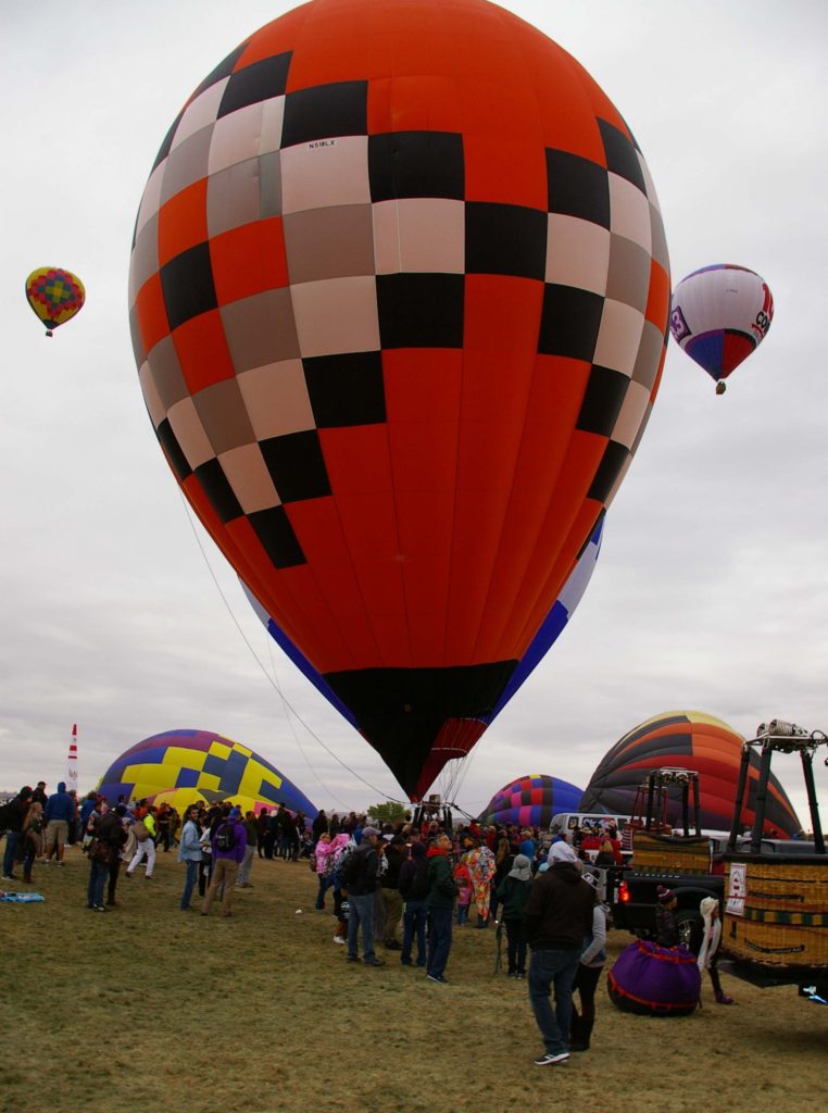 Nick Donner's balloon "A.B.O."