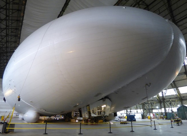 Airlander 10-- Unattached Mission Module Credit Hybrid Air Vehicles