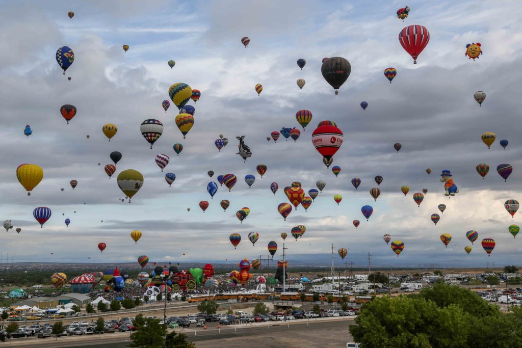 2015 Albuquerque International Balloon Fiesta; Credit: NienkeBos