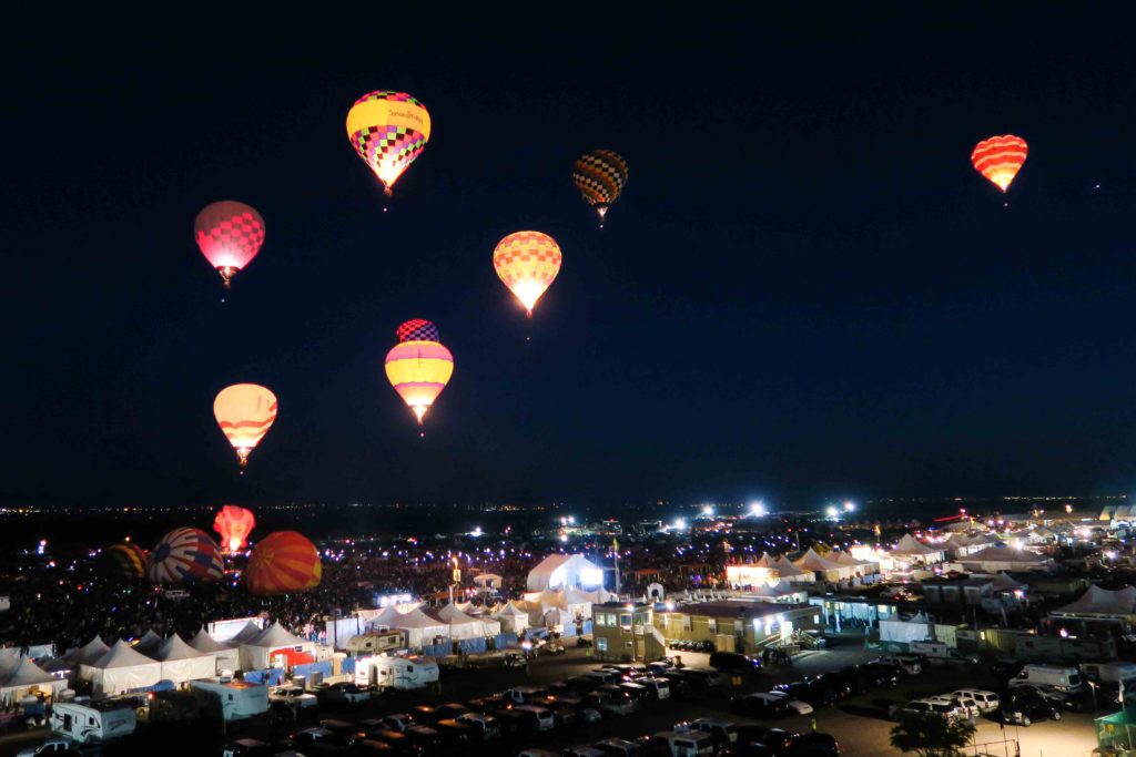 2015 Albuquerque International Balloon Fiesta; Credit: Bennie Bos